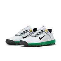 Tiger Woods '13 Spiked Golf Shoe - White/Black/Green