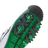 Tiger Woods '13 Spiked Golf Shoe - White/Black/Green