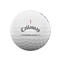 Chrome Soft Golf Balls - Triple Track