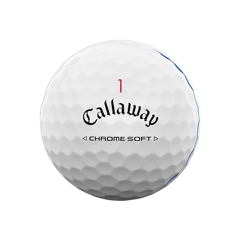 Chrome Soft Golf Balls - Triple Track