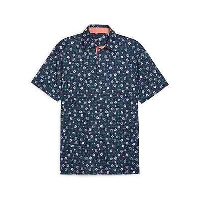 Men's Cloudspun Floral Short Sleeve Polo