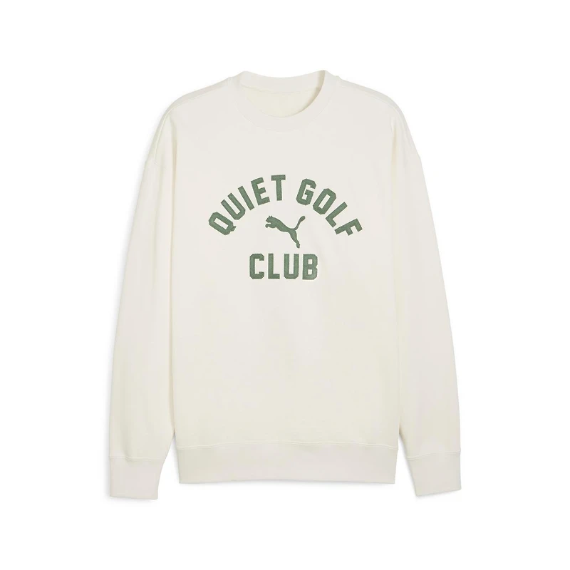 Men's Puma X Quiet Golf Graphic Crewneck Sweater