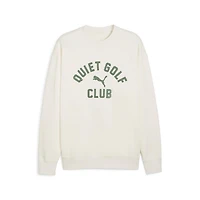 Men's Puma X Quiet Golf Graphic Crewneck Sweater