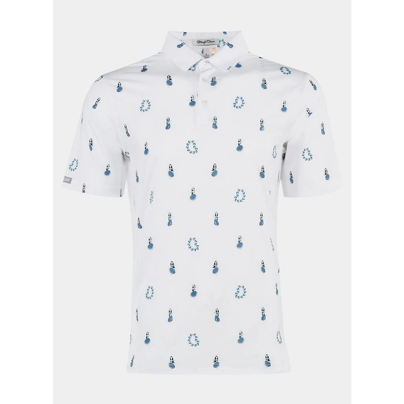 Men's Luau Short Sleeve Polo