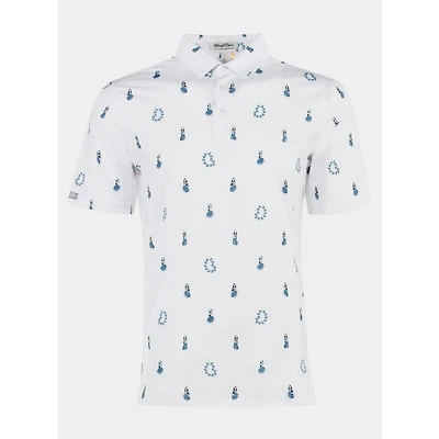 Men's Luau Short Sleeve Polo