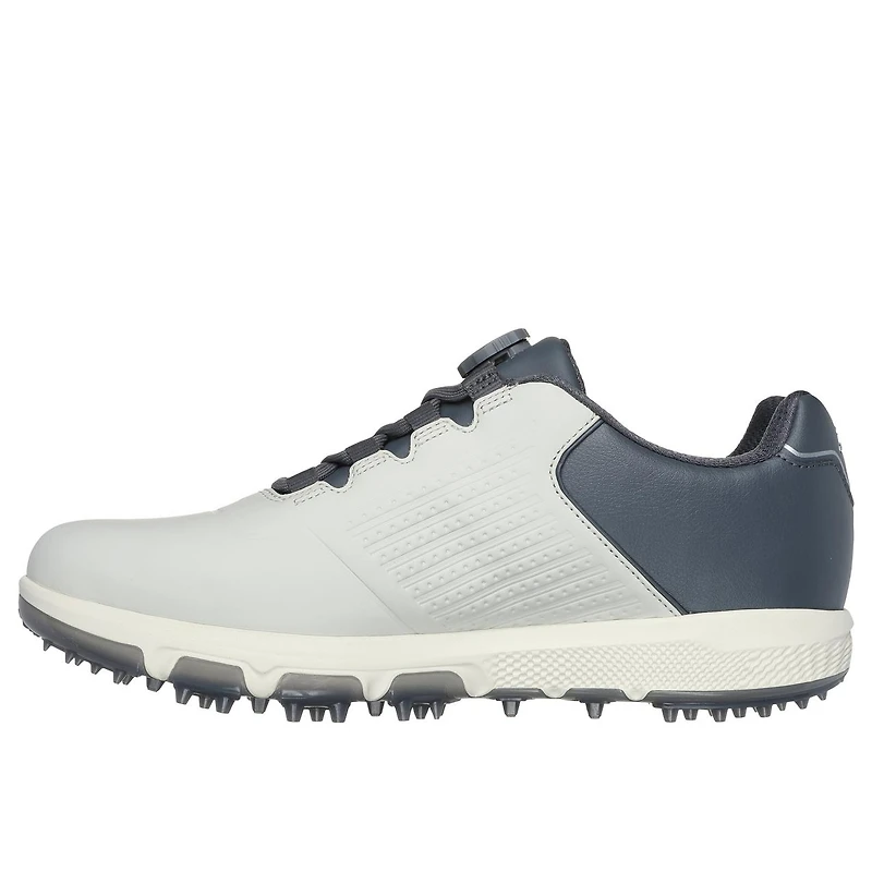 Men's Go Golf Pro 6 SL Twist Spikeless Golf Shoe - White/Grey