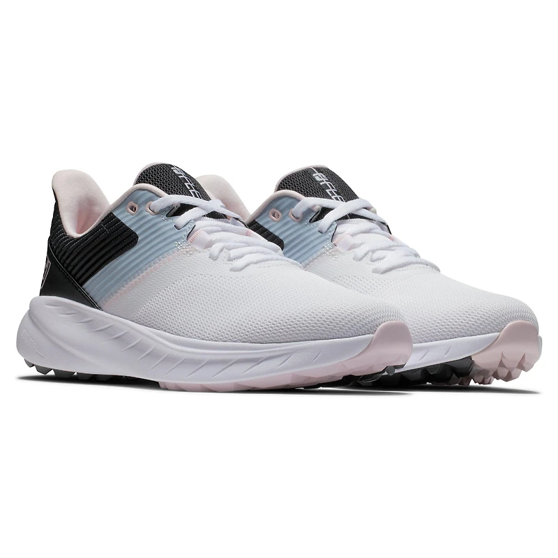 Prior Generation - Women's Flex Spikeless Golf Shoe - White/Pink
