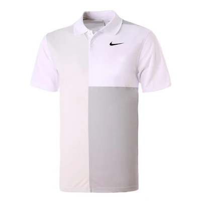 Men's Dri-Fit Victory Blocked Short Sleeve Polo