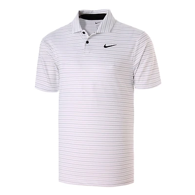 Men'S Dri-Fit Tour Stripe Short Sleeve Polo