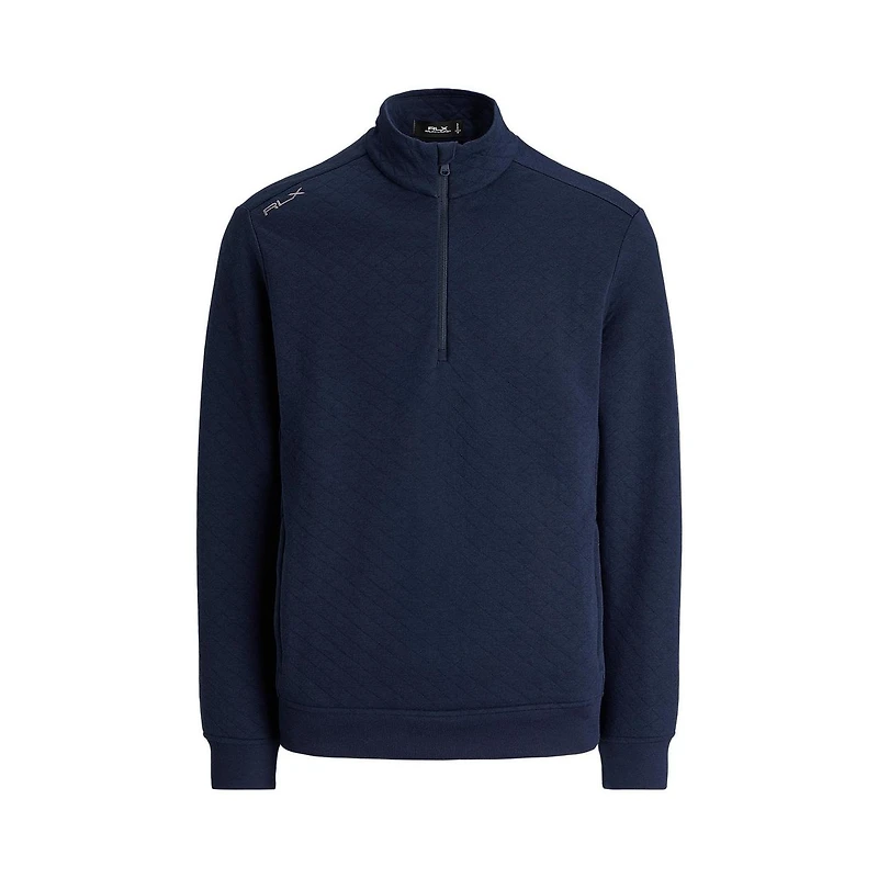MEN'S 1/4 ZIP QUILTED PULLOVER