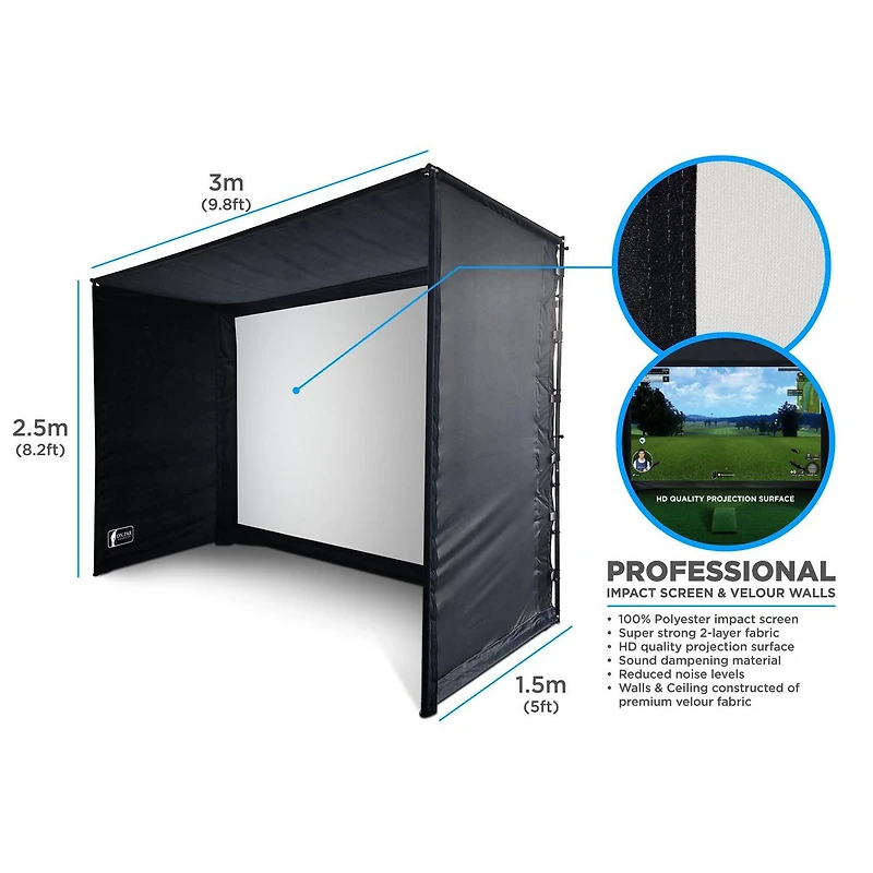 Sim Studio - 10'(W)x8'(H)x5'(D)