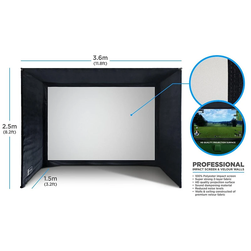 Sim Studio - 12'(W)x8'(H)x5'(D)