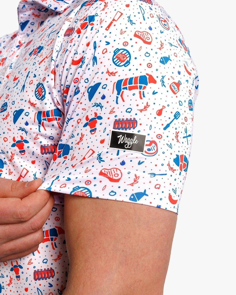 Men's Grill Master Short Sleeve Polo