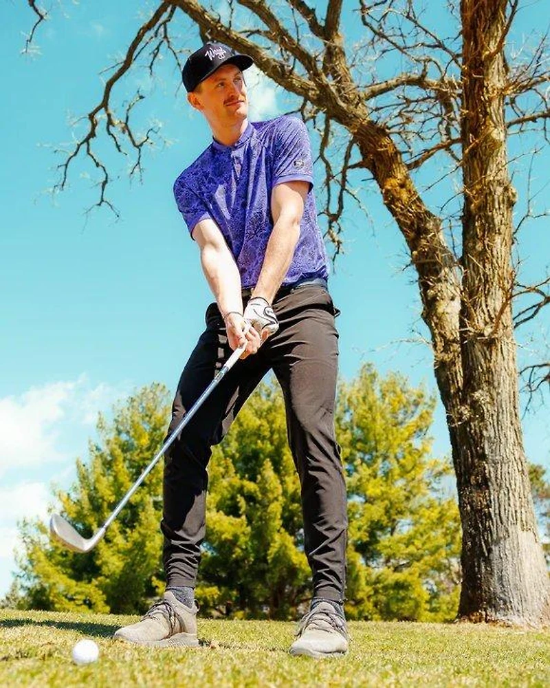 Men's Relief Reef Short Sleeve Blade Collar Polo