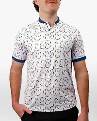 Men's Uphill Paddle Short Sleeve Blade Collar Polo