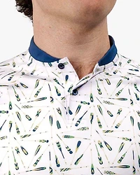 Men's Uphill Paddle Short Sleeve Blade Collar Polo