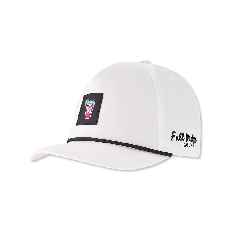 Men's White Transfusion Cap
