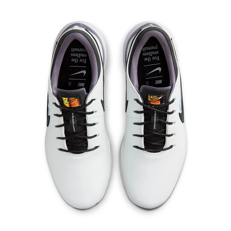 Air Zoom Victory Tour 3 NRG Spiked Golf Shoe -  White/Multi