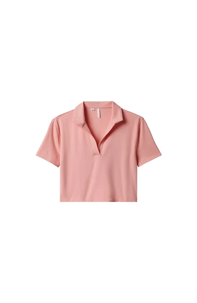 Women's Deco District Solid Short Sleeve Polo