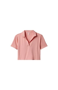 Women's Deco District Solid Short Sleeve Polo