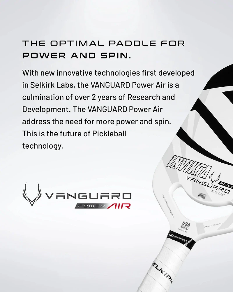 VANGUARD Power Air Epic - Midweight Paddle