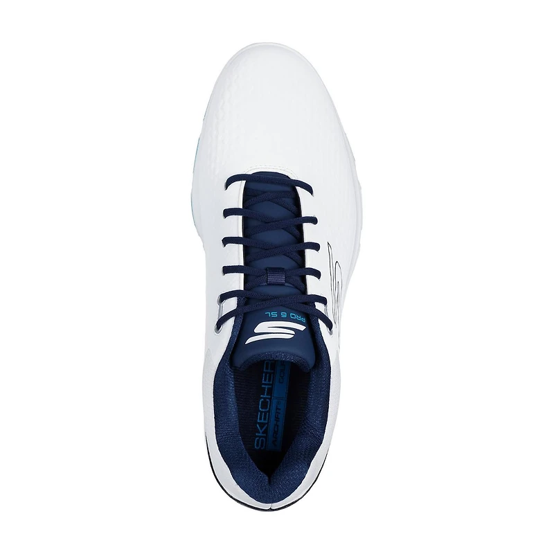 Men's Go Golf Pro SL Spikeless Shoe - White/Navy
