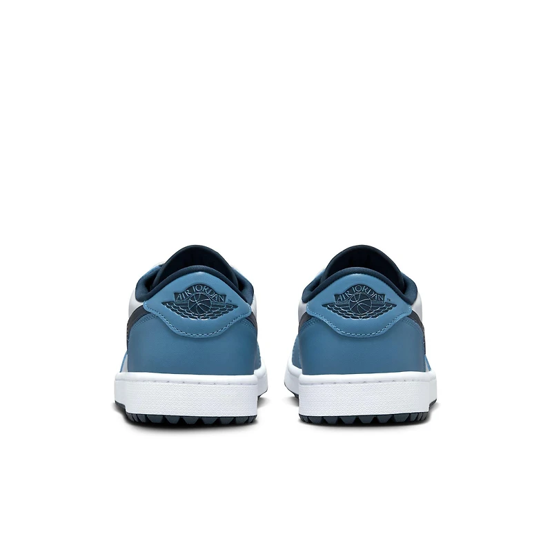 Air Jordan 1 Low G Spikeless Golf Shoe - White/Blue