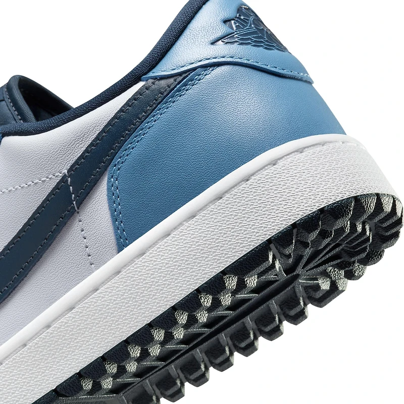 Air Jordan 1 Low G Spikeless Golf Shoe - White/Blue