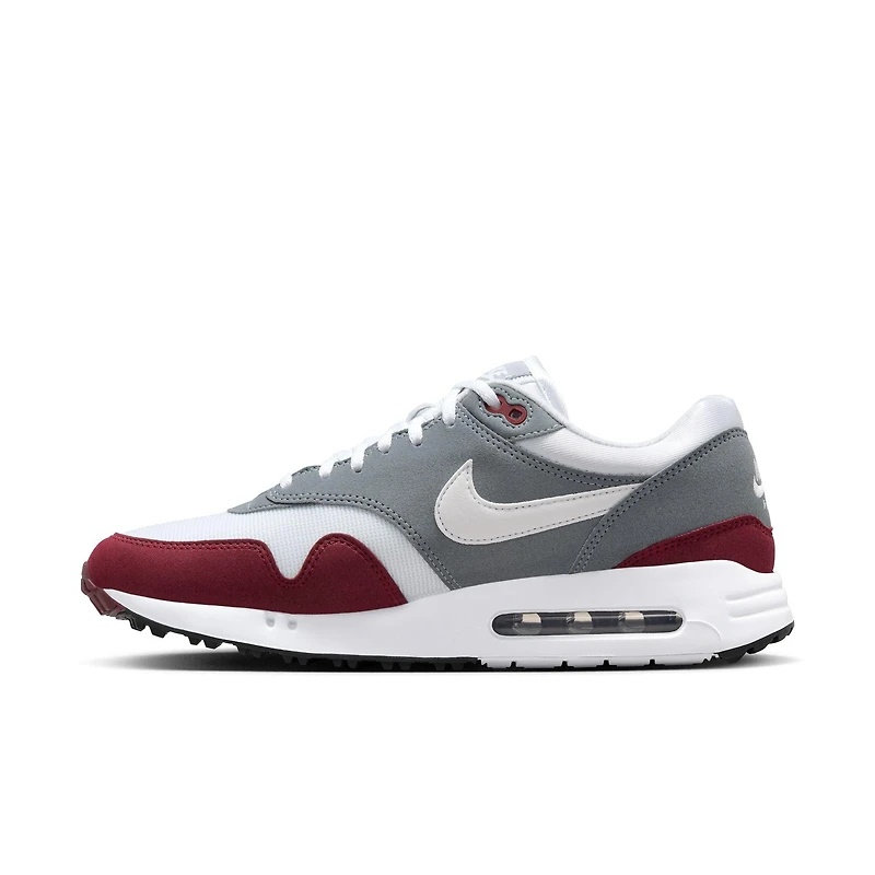 Prior Generation - Air Max 1 '86 OG Spikeless Golf Shoe - White/Grey/Red