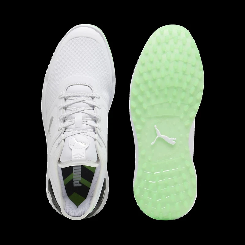Men's Ignite Elevate Spikeless Golf Shoe - White/Green