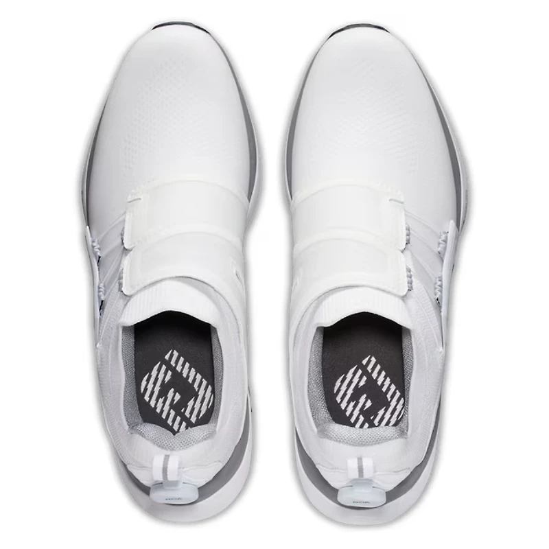 Men's HyperFlex BOA Spiked Golf Shoe - White/Grey