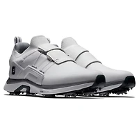 Men's HyperFlex BOA Spiked Golf Shoe - White/Grey