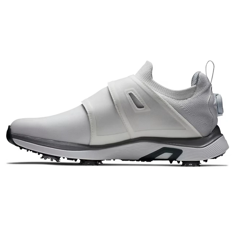 Men's HyperFlex BOA Spiked Golf Shoe - White/Grey