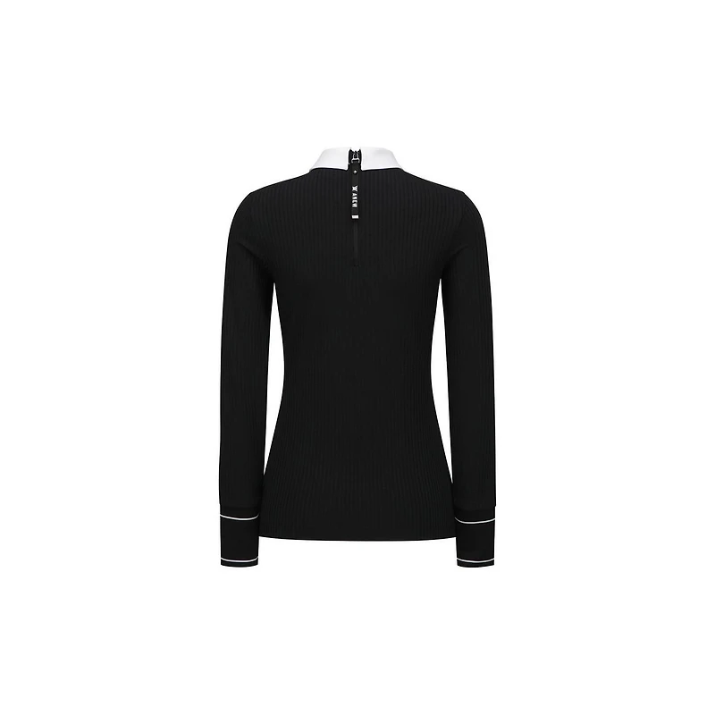 Women's Contrast Collar Pullover