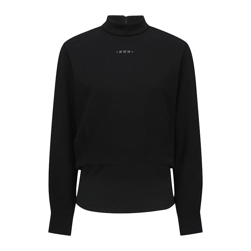 Women's Layered Crop Pullover