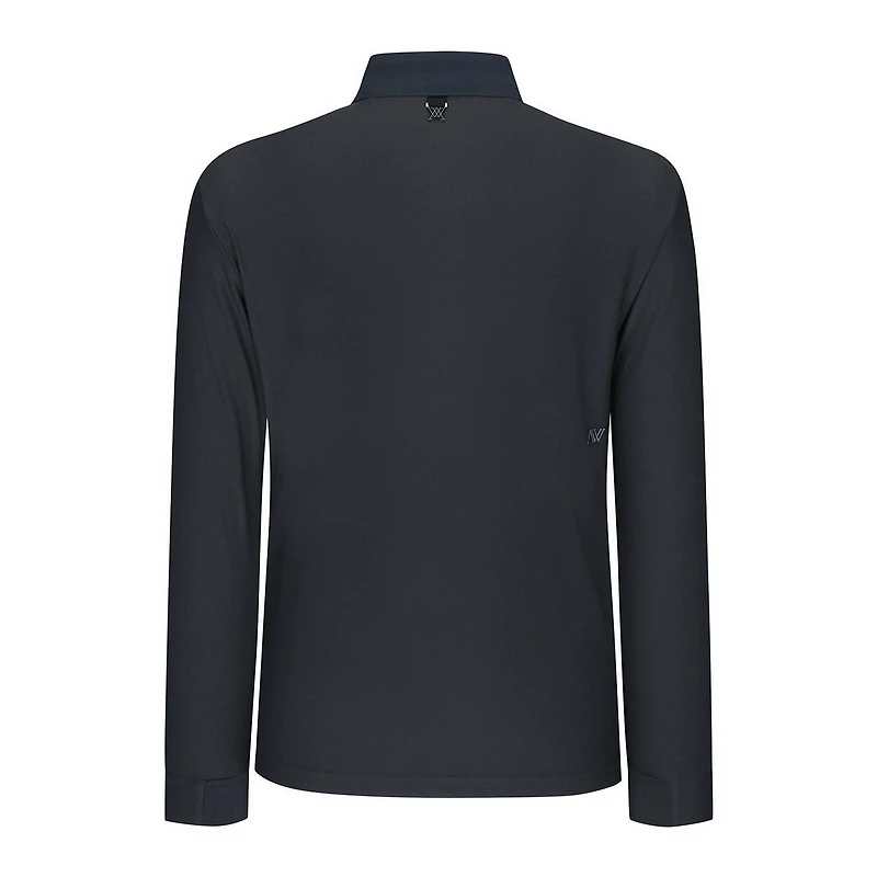 Men's Logo Collar Long Sleeve Polo