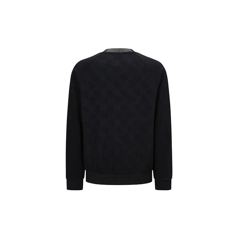 Men's AOP Logo Crewneck Sweater