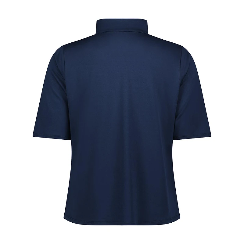Women's Opal Mock Half Sleeve Polo