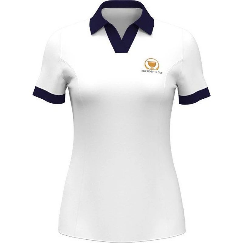Women's Colour Block Short Sleeve Polo