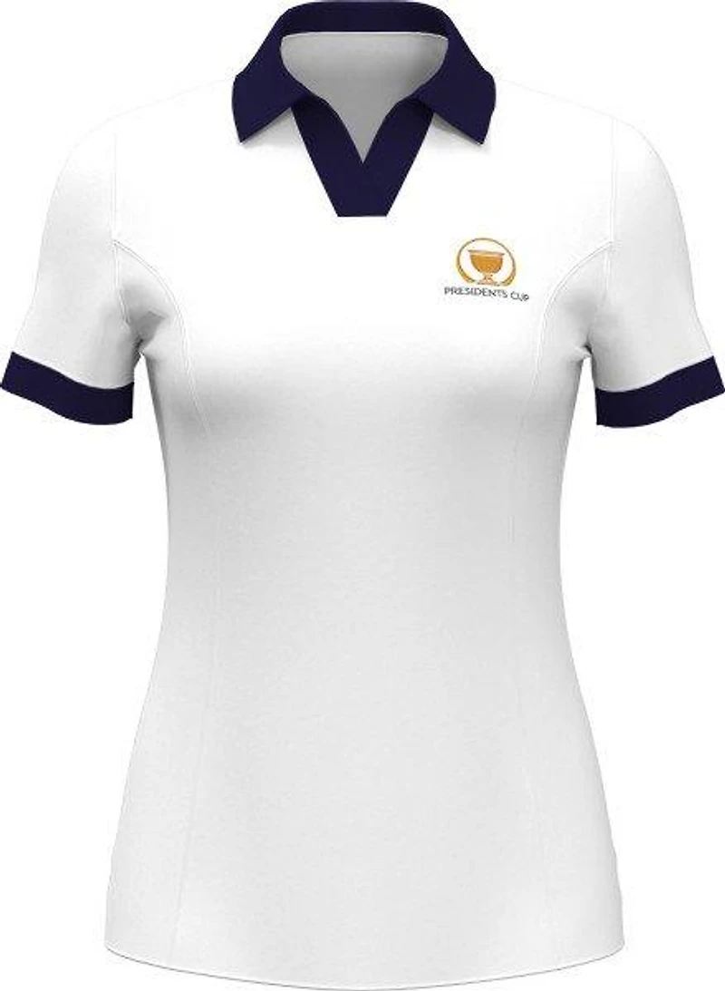 Women's Colour Block Short Sleeve Polo