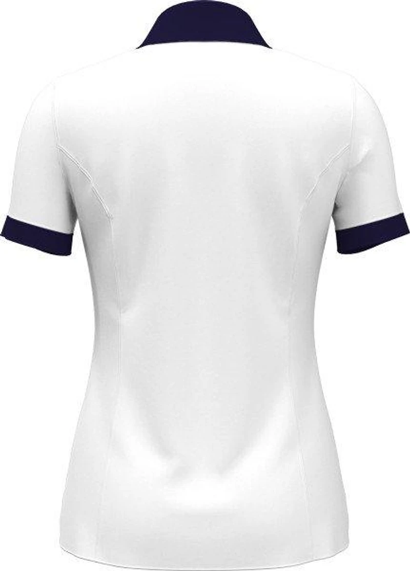 Women's Colour Block Short Sleeve Polo