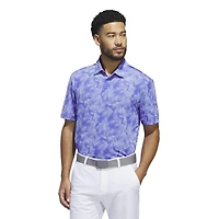 Men's Ultimate365 Pine Print Short Sleeve Polo