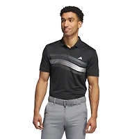 Men's Core Chest Stripe Short Sleeve Polo