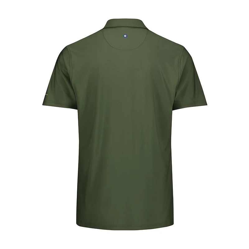 Men's Punk Flag Tech Short Sleeve Polo