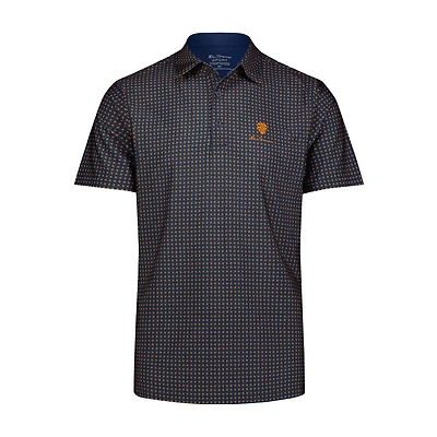 Men's Split Spot Geo Short Sleeve Polo