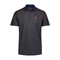 Men's Split Spot Geo Short Sleeve Polo