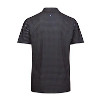 Men's Split Spot Geo Short Sleeve Polo