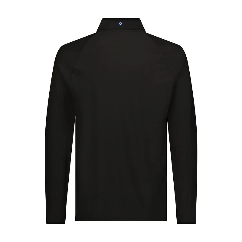 Men's Solid Pique 1/4 Zip Pullover