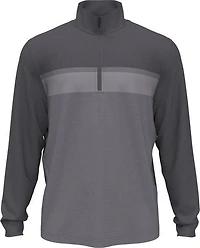 Men's Chest Stripe Ombre Printed Luz 1/4 Zip Pullover