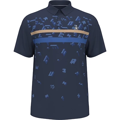 Men's Got Game ENG Stripe Short Sleeve Polo